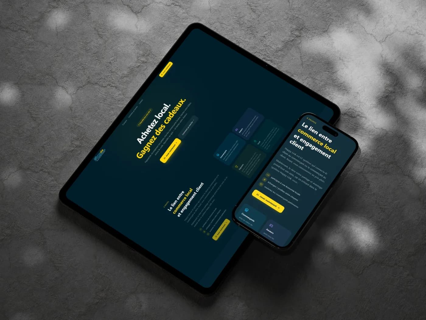 HappyLink — Application web de mise en relation